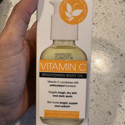 Vitamin C And Turmeric Body Oil