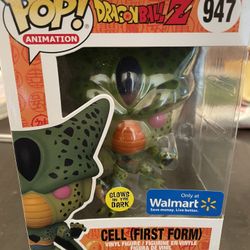 Cell (First Form) Glow Funko Pop DBZ Dragonball Z Walmart Exclusive