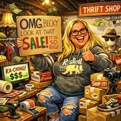 I like BIG Sales and I cannot lie!
12 to 5 Sunday March 1st