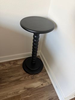 Black table