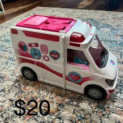 Barbie Care Clinic Playset Ambulance