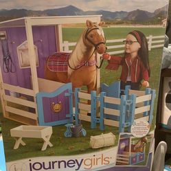 Journey Girls Wooden Horse Stable