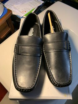 Slip on leather men shoes size 10.5 M