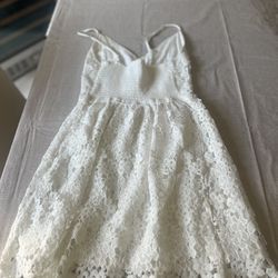 White Lace Dress