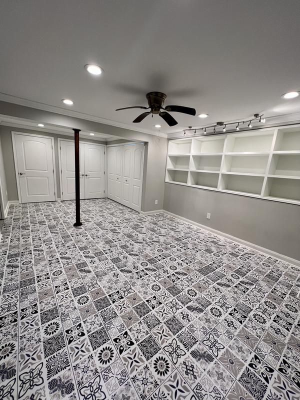 Bailey Rain 12in x 24in Rigid Core Luxury Vinyl Tile Flooring (19.37 sq. ft. / case)