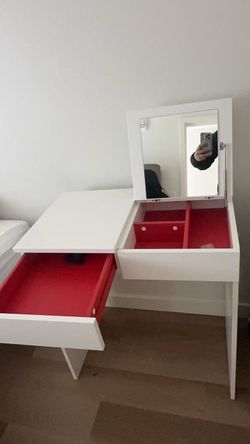 ikea vanity table