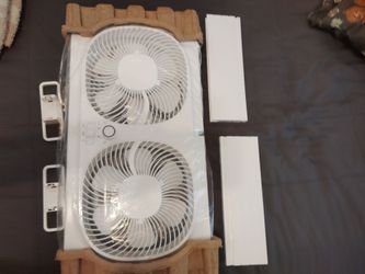 Window fan open box new never used