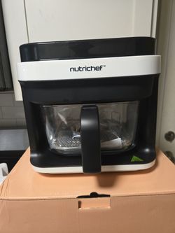 Nutrichef Transparent Air Fryer