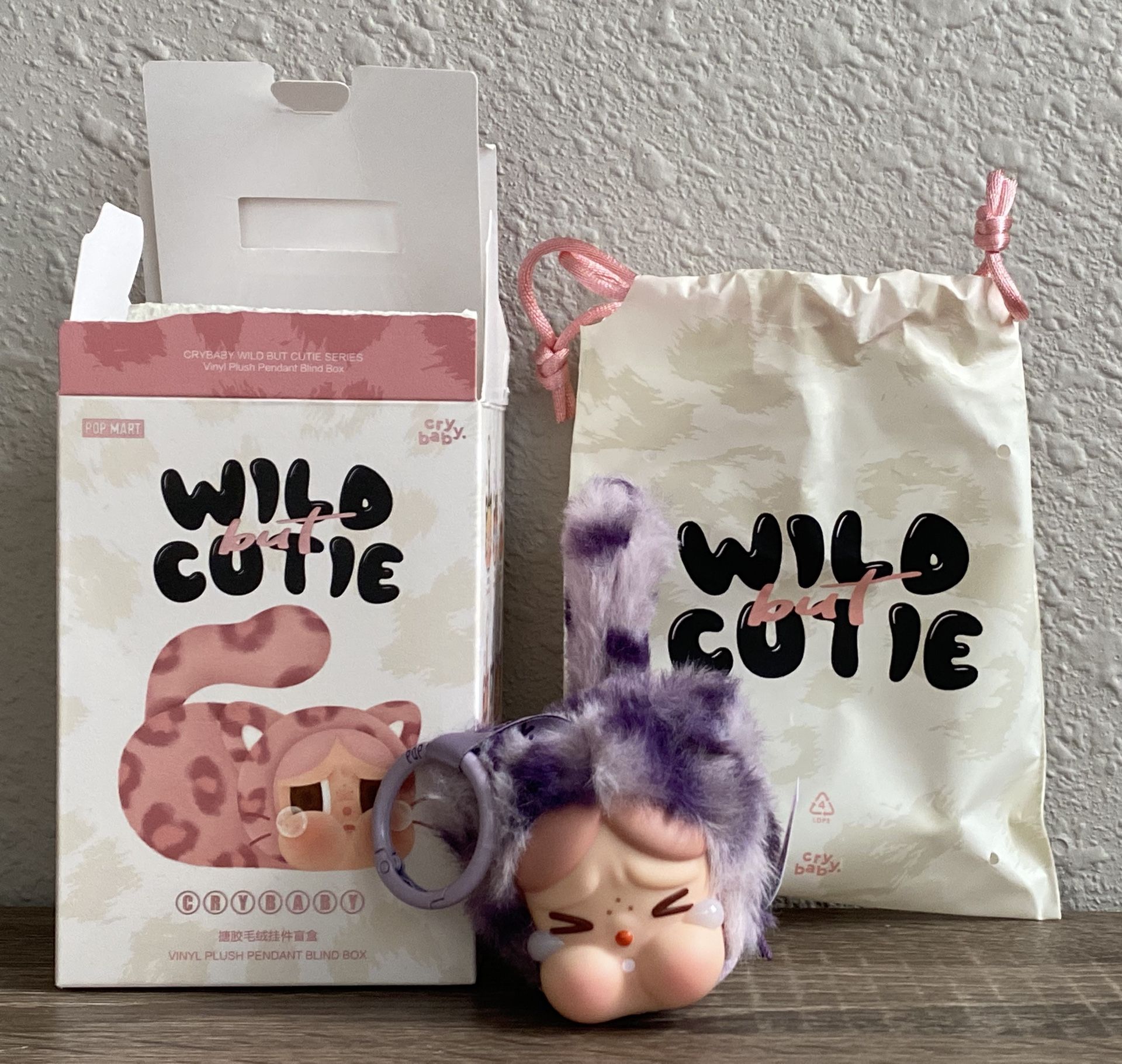 Pop Mart Crybaby Wild But Cutie Plush Blind Box Confirmed Neon Cutie No Card