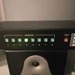 Speaker selector in excellent conditions