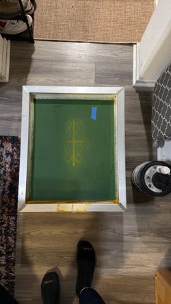 Aluminum Screen Printing Frame with Emulsion