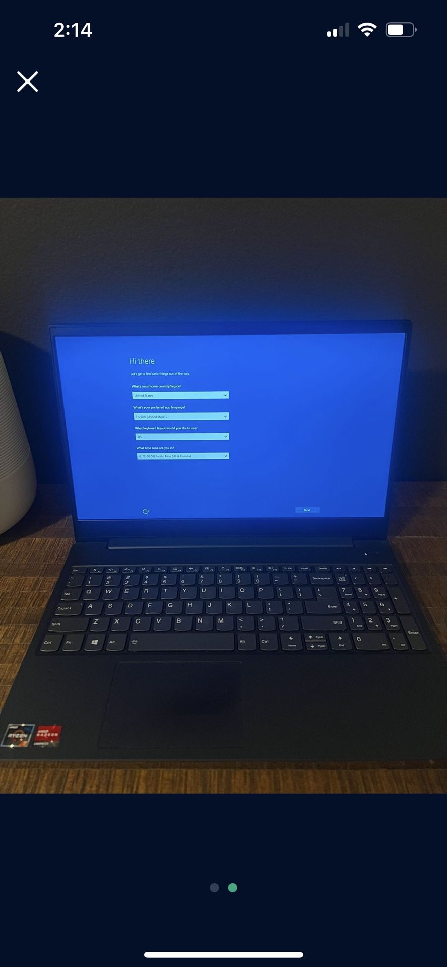 Lenovo IdeaPad 15” Laptop