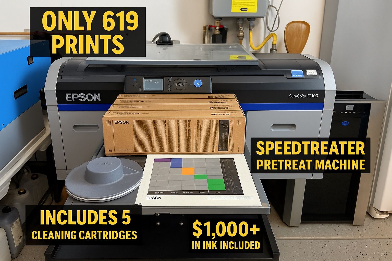 Epson F2100 DTG Printer