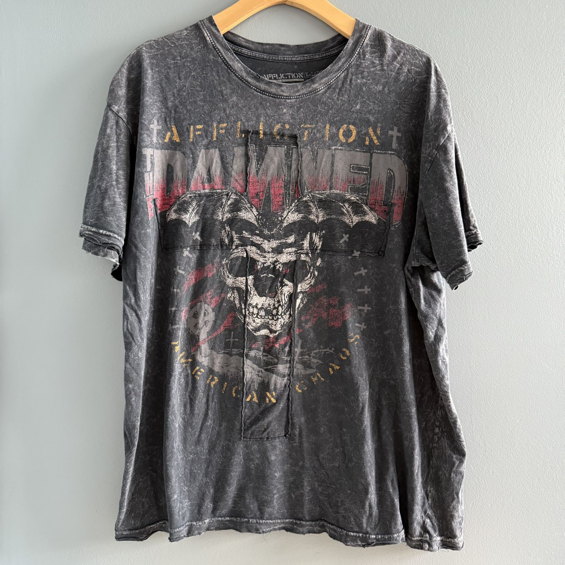 Affliction American Chaos The Damned Men’s Tee