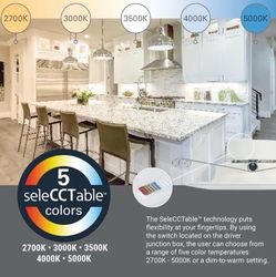 SeleCCTable 5-Color Temperature LED Light