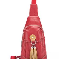 Leather  Crossbody Bag