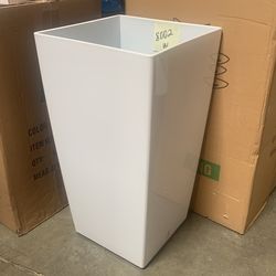 Planters With24” Tall White