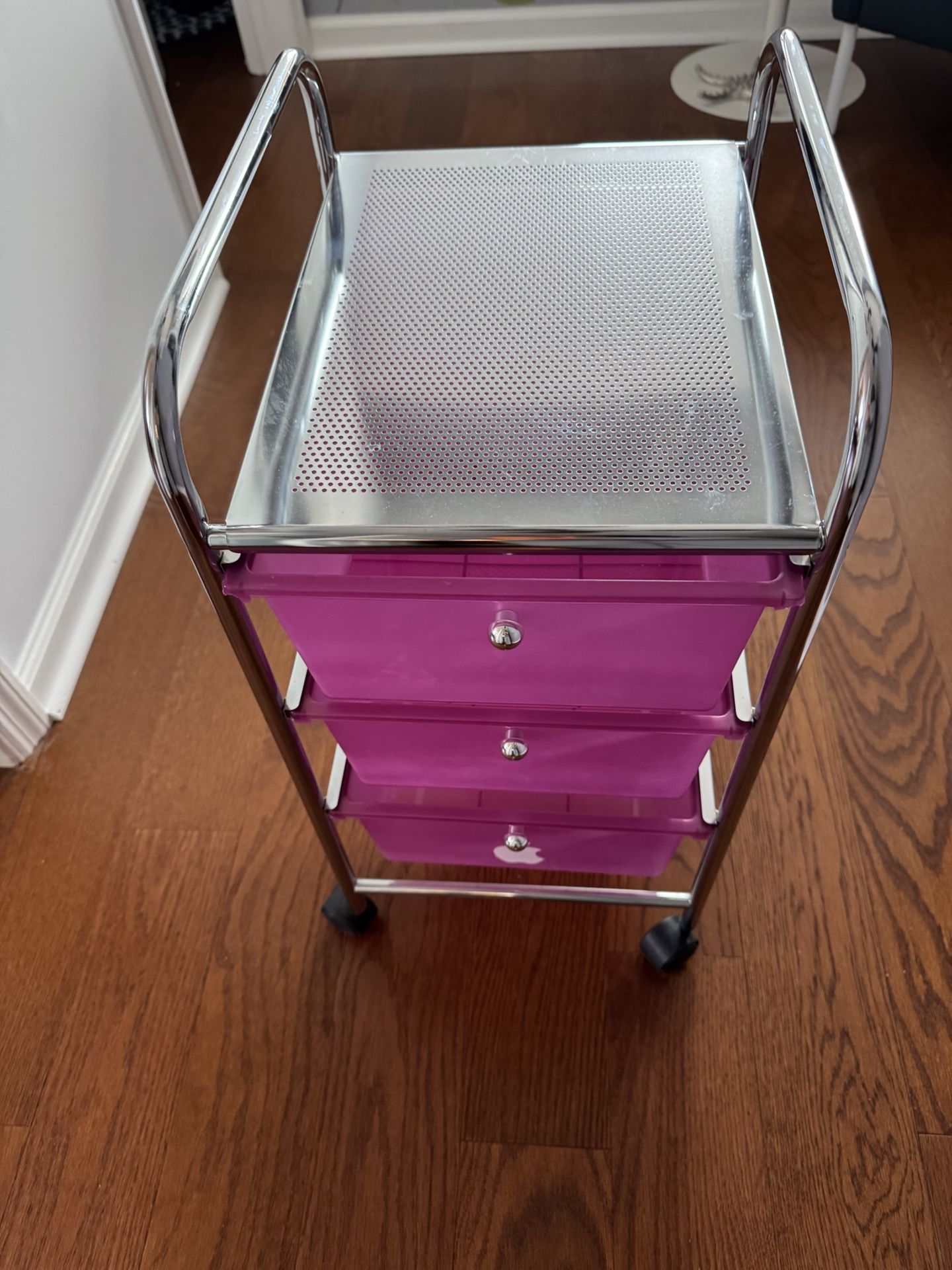 3 Drawer Rolling Cart $10