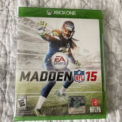 Madden NFL 15 Video Game (Xbox One) - NEW Condition