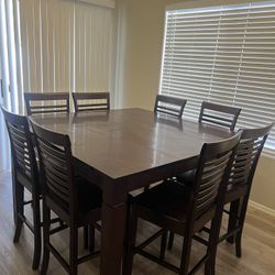Solid Wood Dining Room Table