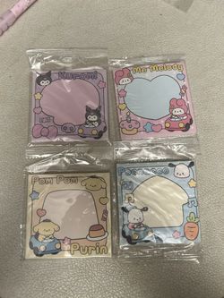 Sanrio Memo Pads