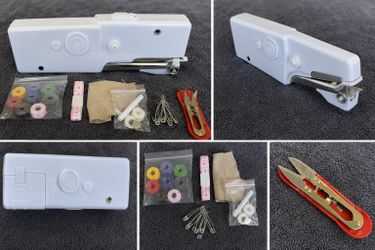 Máquina de Coser Portátil de Mano con Accesorios – Nueva