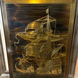 Acid Painting On Metal