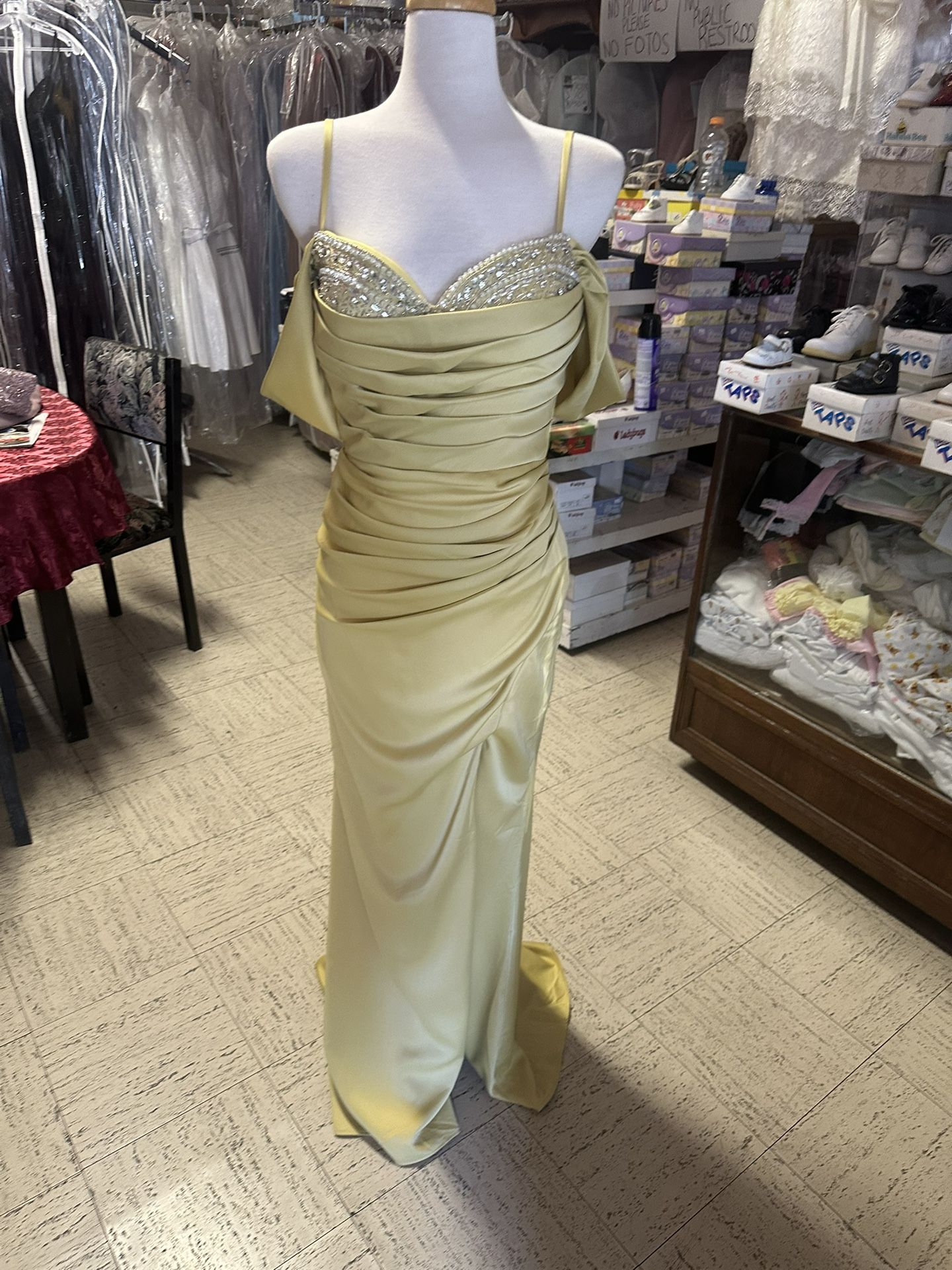 Yellow Party Dress