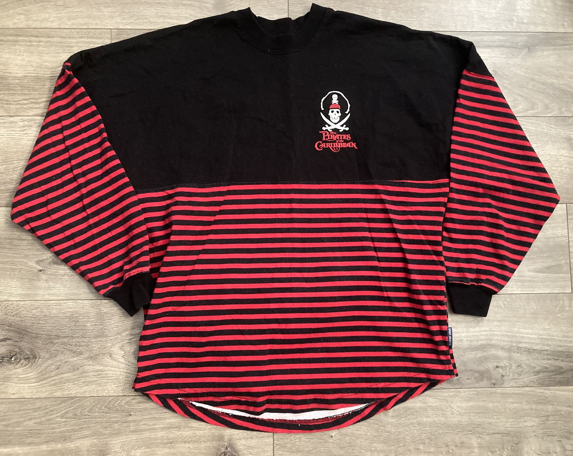 Rare Disneyland Pirates of The Caribbean Spirit Jersey Small Disney Official