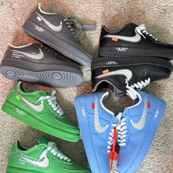 Off white Air force 1s