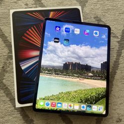 Apple iPad Pro 12.9 Inch (5th Generation) M1, WiFi + Cellular, 2TB Storage
