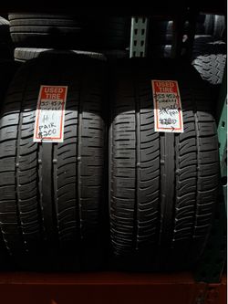 2 Pirelli Used Tires 255/45/20