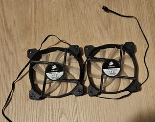 Corsair AF 120mm fan with white LED, Quiet Edition - 1500 rpm - 2 pack