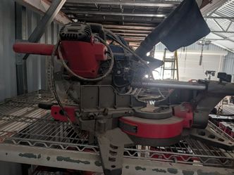 Bauer sliding 10" compound Miter Saw