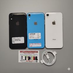 iPhone XR 64GB Factory Unlocked-On Special Cash Deal $159