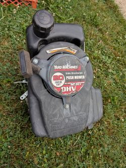 Yard machine 20" cut motor
