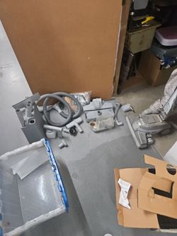 Canister Vacuum with Attachments and Hose