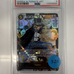 One Piece Sabo Manga Prb-01 PSA 9