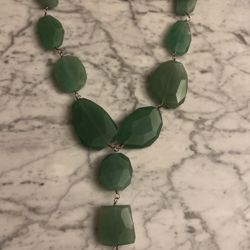 DTR 925 JAY KING GREEN FACTED Necklace 
