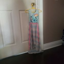 Rainbow Dash Dress For Girl