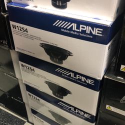 Alpine 12 Inch Subwoofer On Sale Today For 69.99