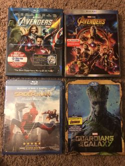 Marvel movie collection blu ray movies