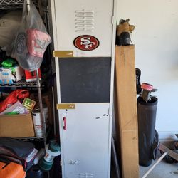 Antique Military Wall Locker