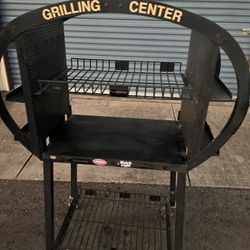 Heavy-Duty Grilling Center – Mobile BBQ Prep Station