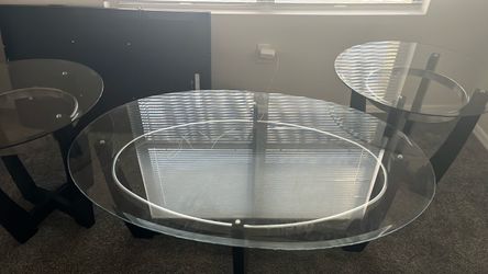 Living room table set