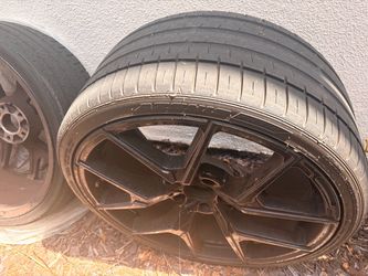 4 tires and rims