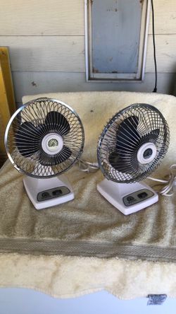2 small 7in fans