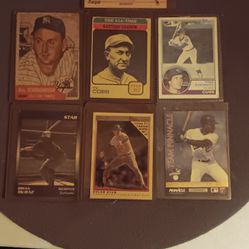 Baseball Cards For Sale $250 Cash For All Listed 
