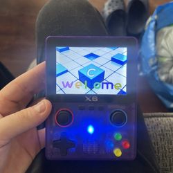 Clean Purple Gameboy style emulator