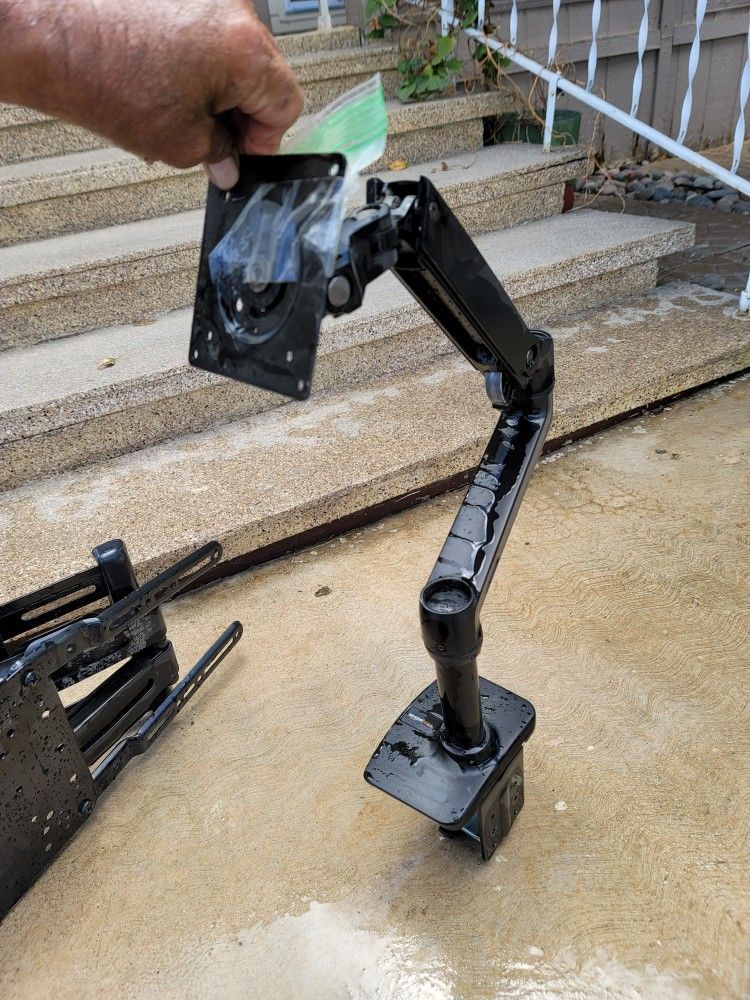 TV Mount And Desk Monitor Mount